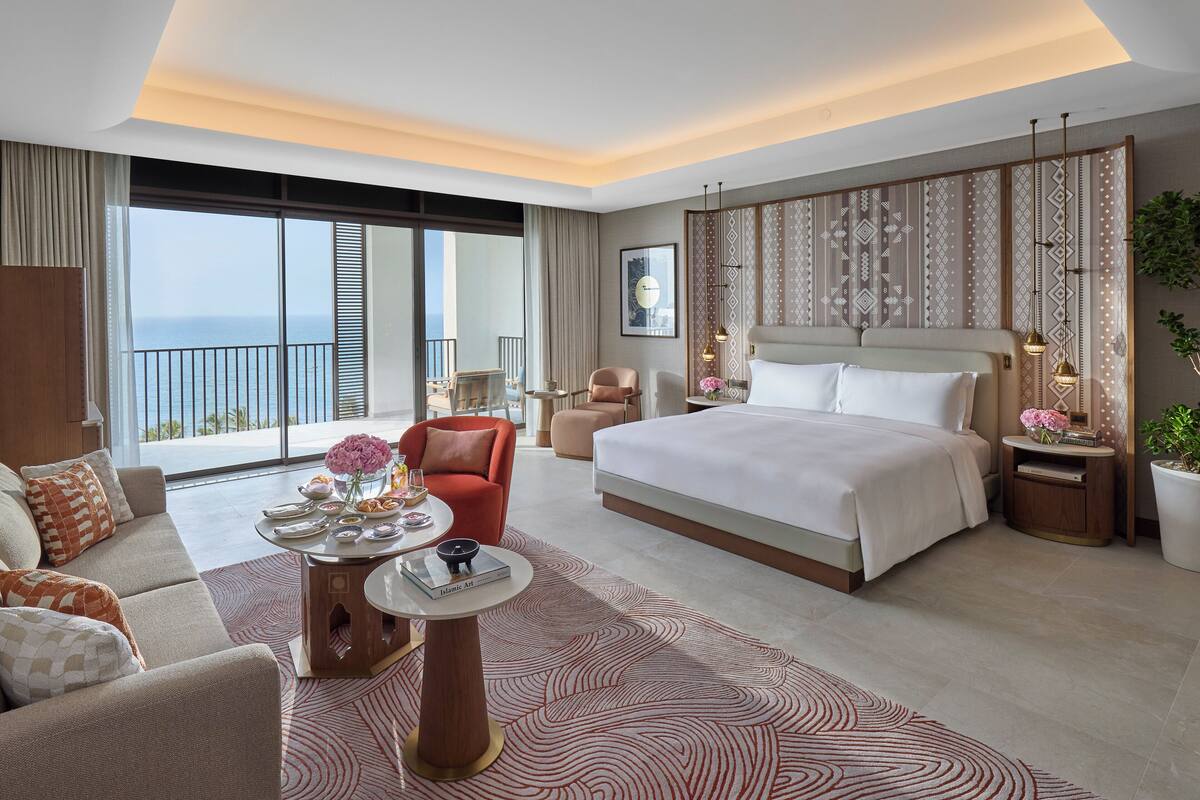Junior Suite, Sea View | Egyptian cotton sheets, premium bedding, down comforters, pillowtop beds