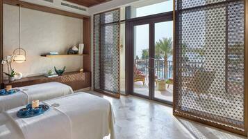 Couples treatment rooms, sauna, steam room, Turkish bath