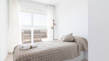 2 chambres, fer et planche Ă repasser, Wi-Fi gratuit, draps fournis