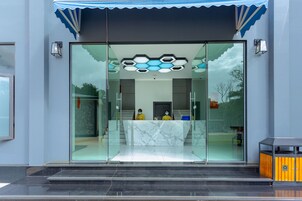 Recepção do spa