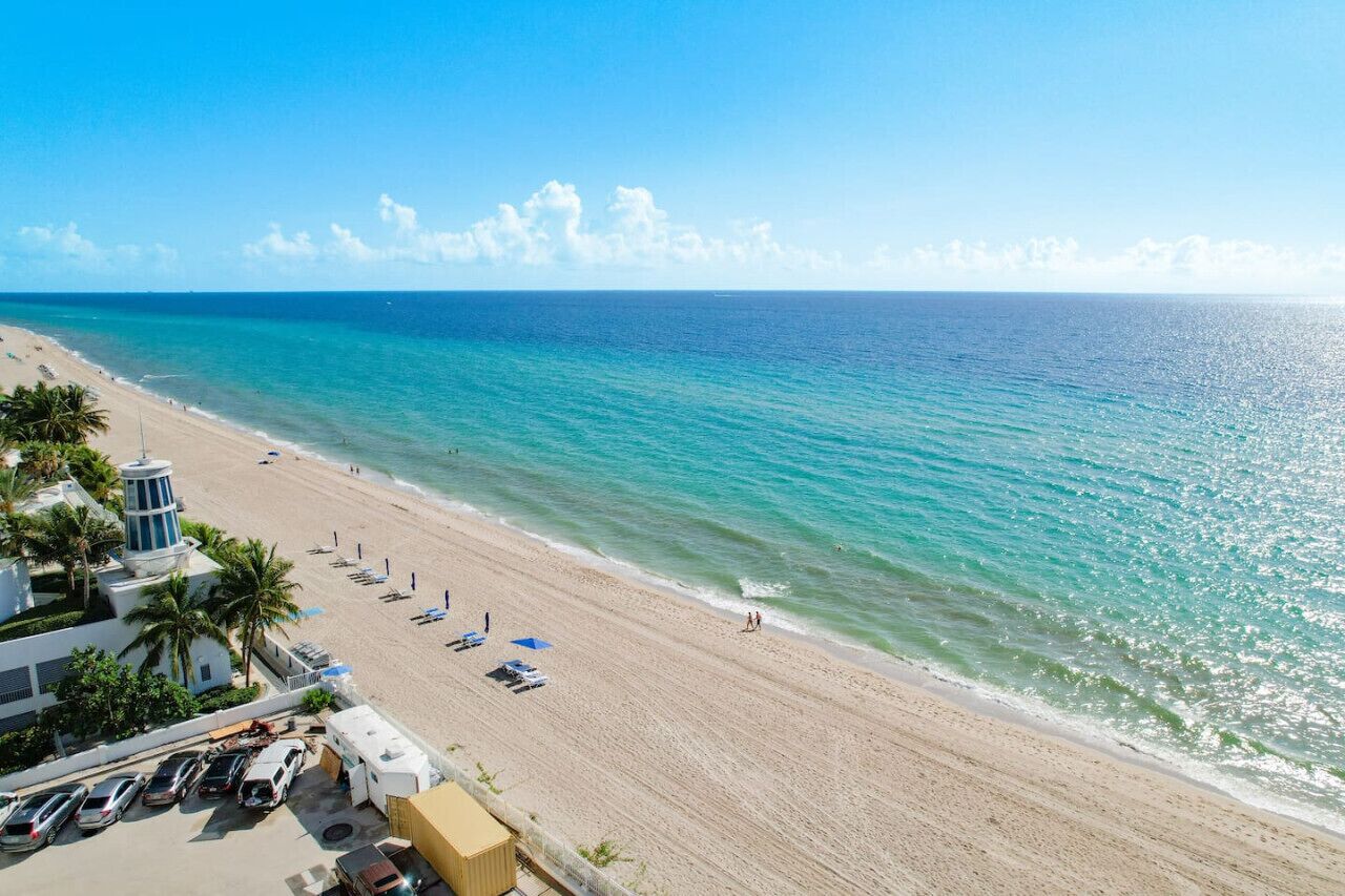 Beach nearby