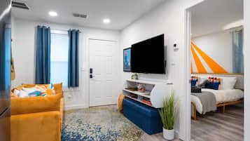 1 chambre, bureau, Wi-Fi, draps fournis