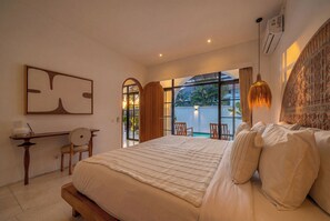 Villa Deluxe | 3 dormitorios, caja fuerte, escritorio y tabla de planchar con plancha