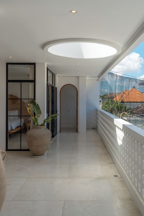 Deluxe-Villa | Balkon