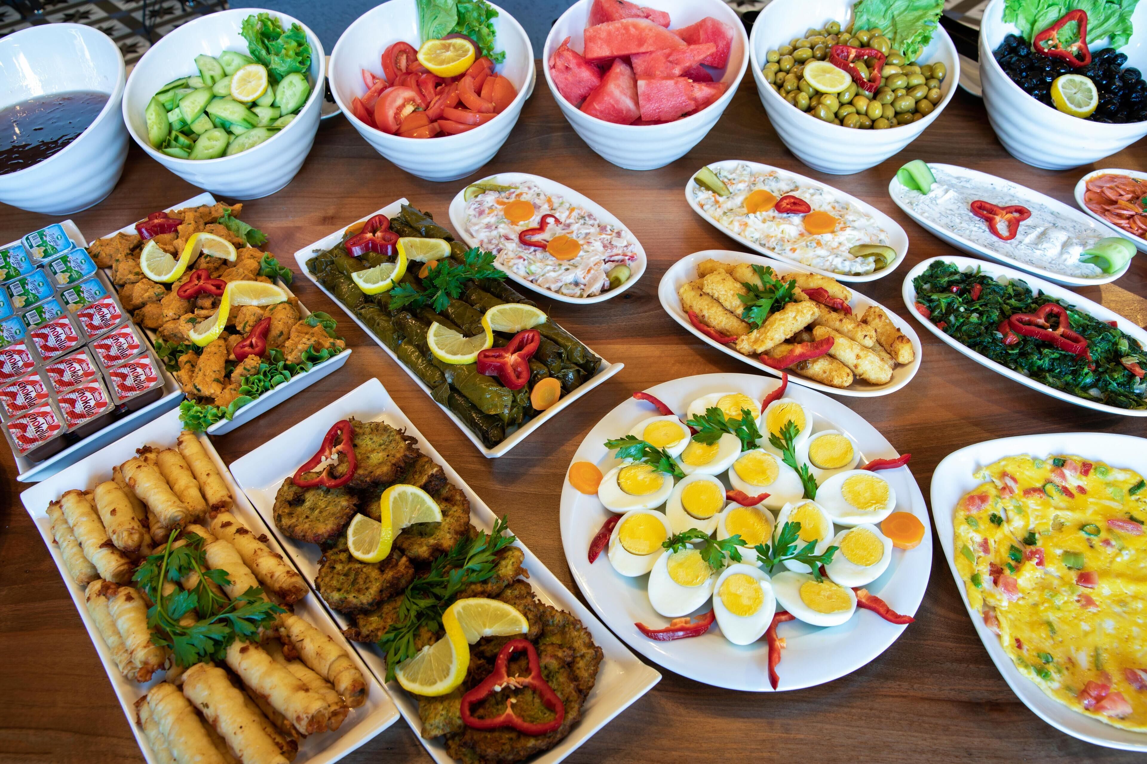 Breakfast buffet