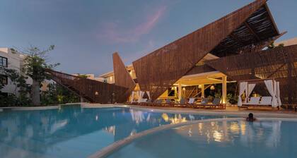 Beautiful 2BR apartment in fully equipped hotel in Tulum