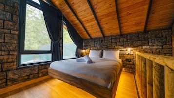 Economy Villa | 2 bilik tidur, peralatan tempat tidur premium, gebar bulu kapas, meja