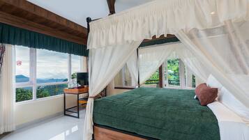 Premium Attic Room with Mountain View | 1 bedroom, desk, soundproofing, free WiFi