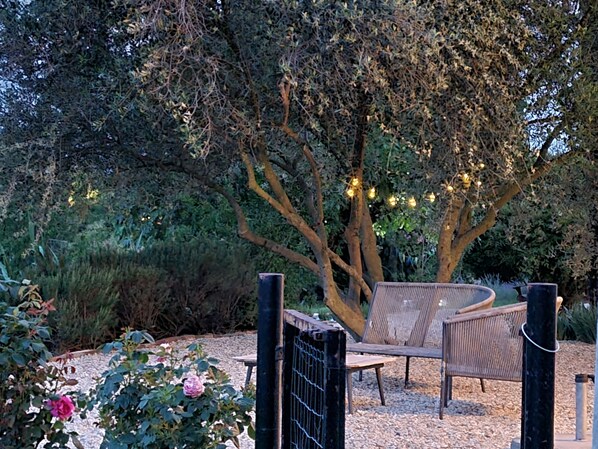 Overnattingsstedets uteområder