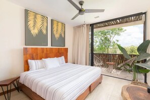 Romantic Apartment, 2 Bedrooms, 2 Bathrooms, Poolside | 2 bedrooms, premium bedding, in-room safe, individually decorated - Luxury Penthouse in Aldea Zama, private pool and rooftop, 24 7 security in a gated community (Tulum)