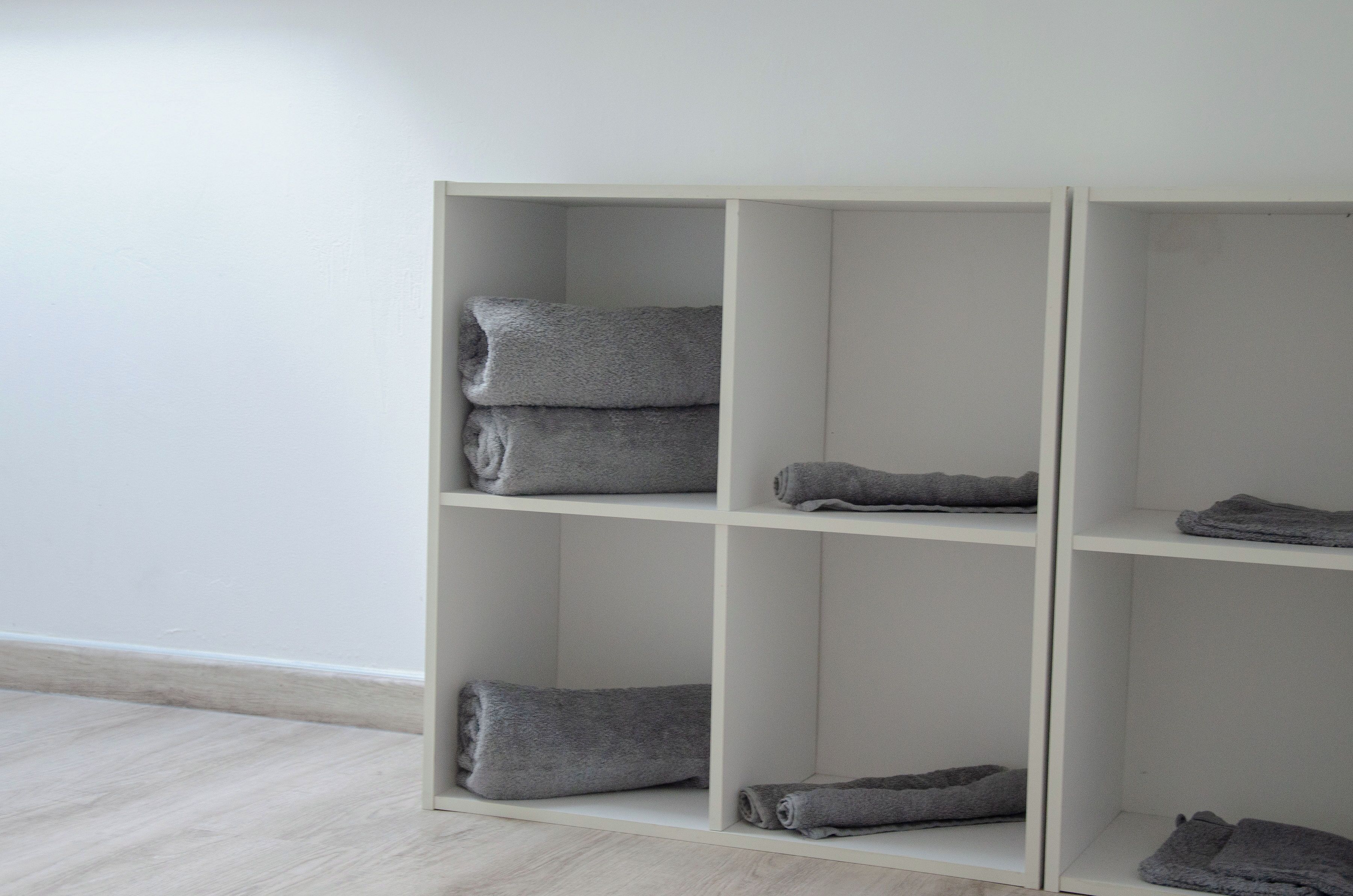 Basic Suite, 2 Double Beds | Bathroom | Shower, free toiletries, hair dryer, towels