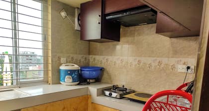 Full apartment at central Rajshahi with skyline view,and all modern facilities.
