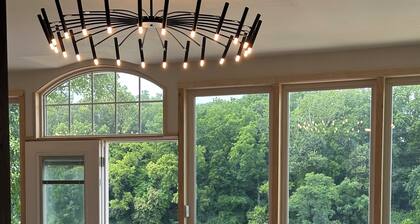 Lakehouse with water access