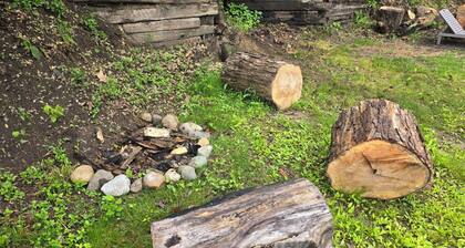 Lakehouse with water access
