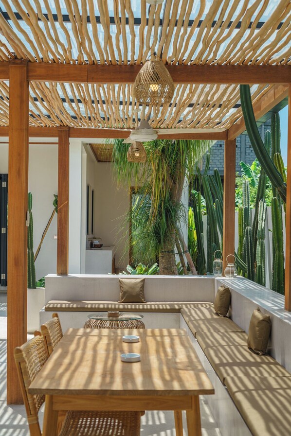 Terrace/patio - Villa Air - 2BR Villa in Pererenan (Canggu)