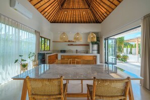 Dining room - Villa Air - 2BR Villa in Pererenan (Canggu)