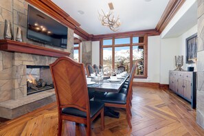 Dining - Massive Lorian Condo by InvitedHome | Walkable to Gondola, Pool, Gym, Bike, Hike (Mountain Village)