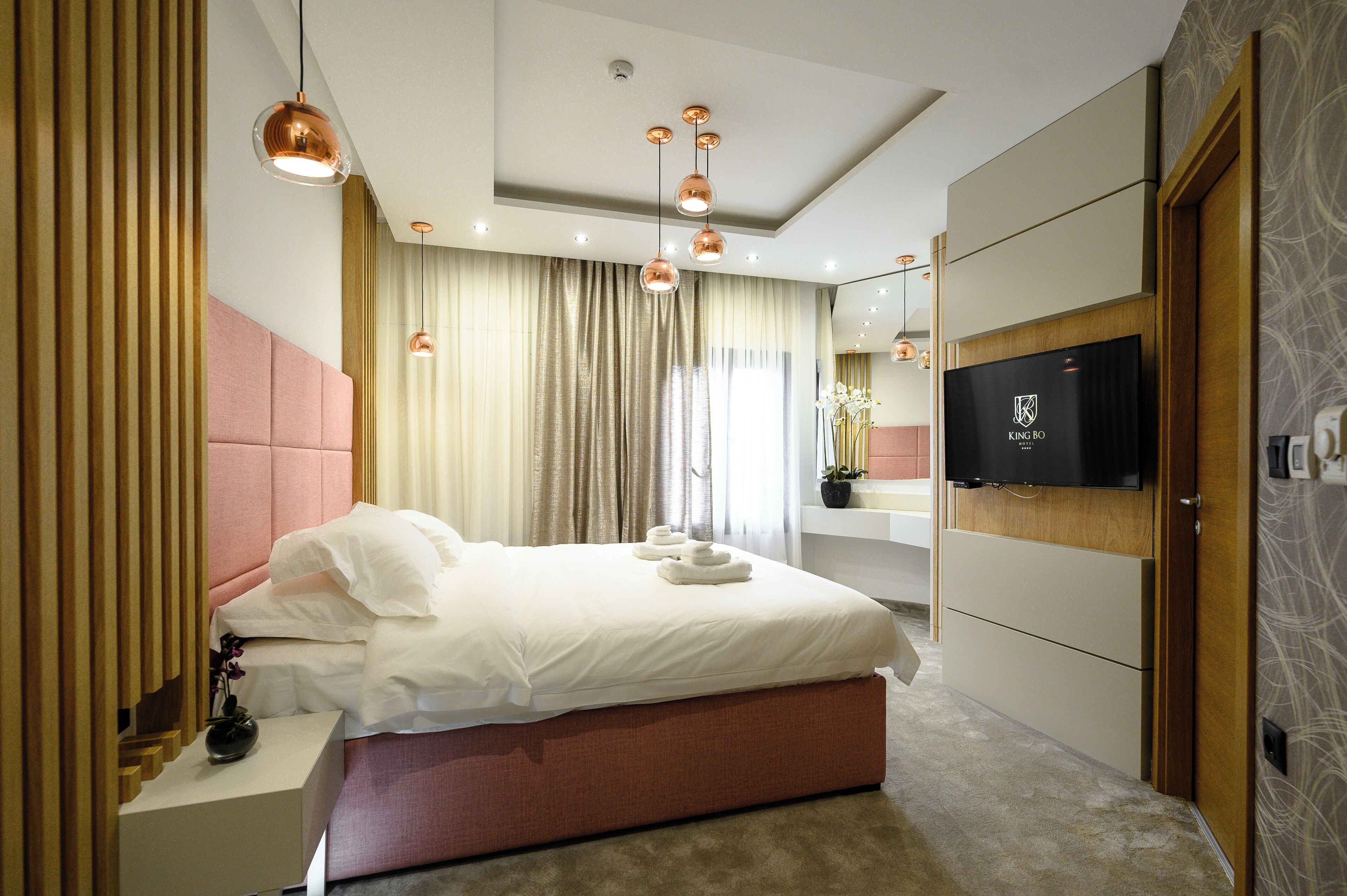 Superior-Doppelzimmer | Bettwäsche aus ägyptischer Baumwolle, hochwertige Bettwaren