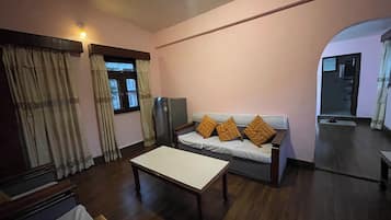 Quarto casal ou duplo luxo | Área de estar