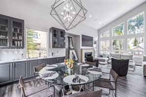Dining - 4223 Spruce Way 4 Bedroom Duplex by RedAwning (Vail)