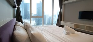 Family Apartment, 2 Bedrooms, Kitchenette, City View - The Platinum Quzoma Suites in KLCC (Kuala Lumpur)