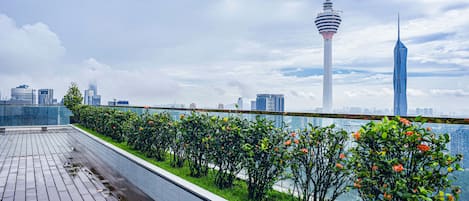 City view from property
