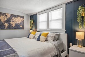 4 chambres, bureau, Wi-Fi gratuit, draps fournis