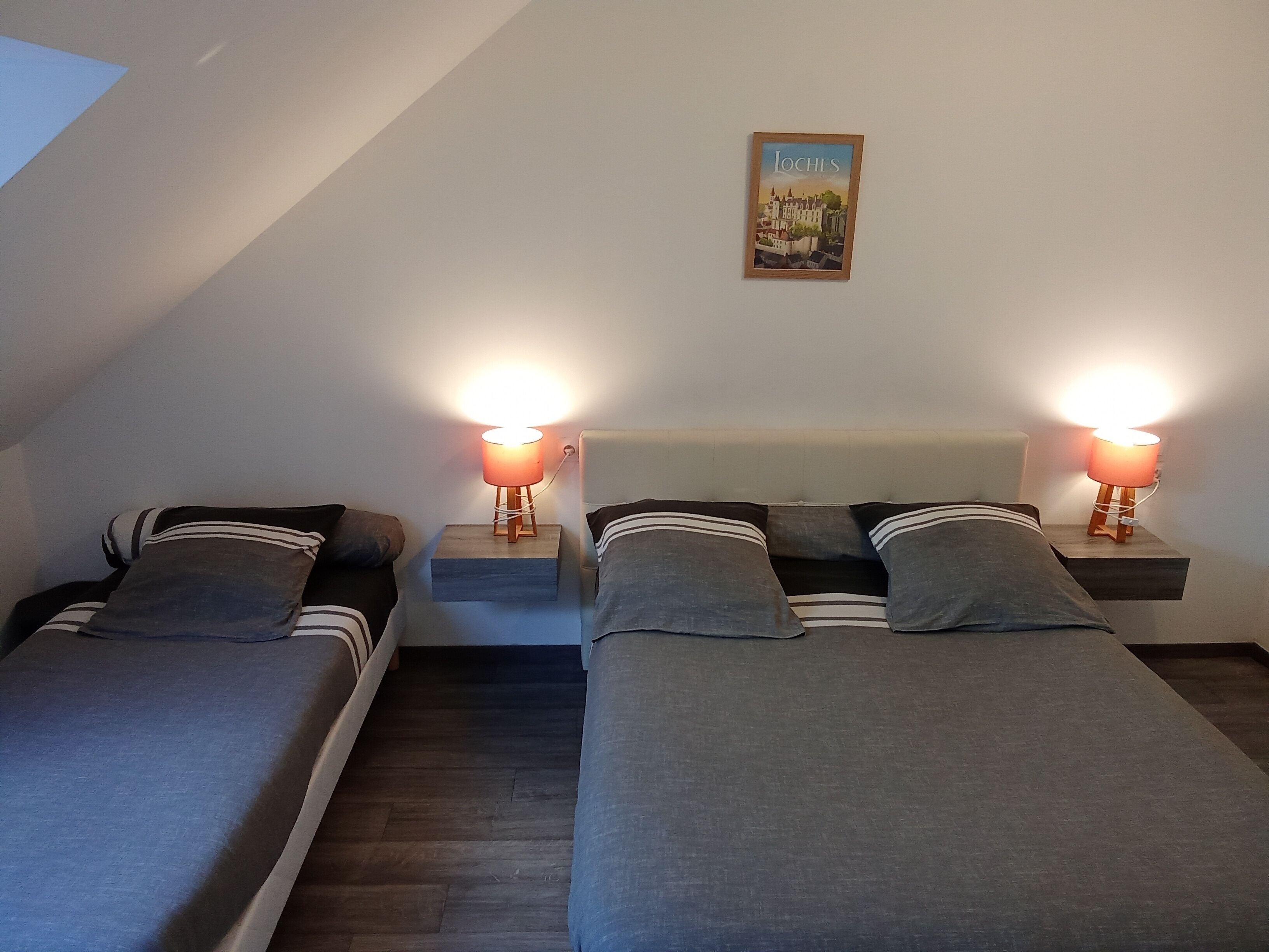 Basic Triple Room, 1 Bedroom | Soundproofing, cribs/infant beds, free WiFi, bed sheets