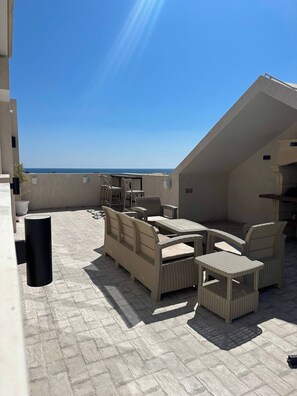 Appartement, 1 chambre, fumeur, balcon | Terrasse/Patio