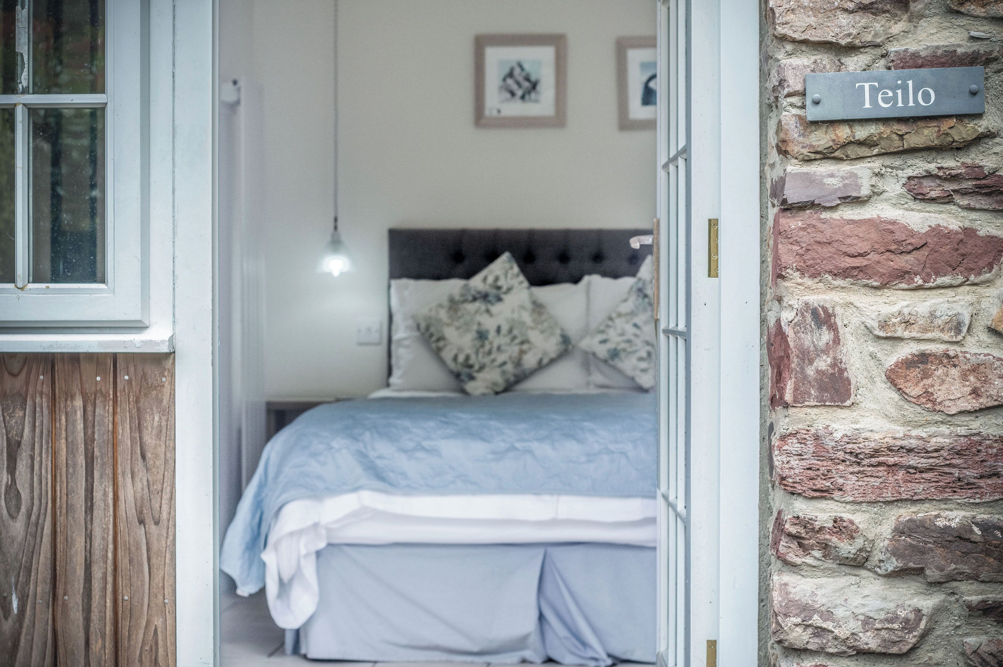 1 間臥室、高級寢具、床單