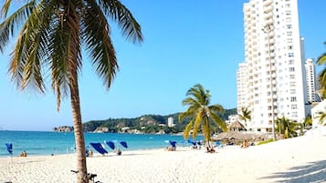 On the beach