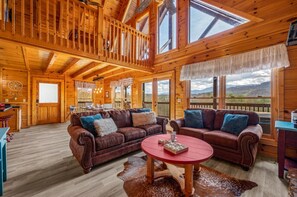 TV connectée, cheminée