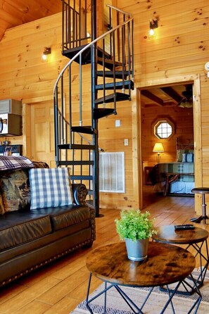 Smart-tv, eldstad och tv-spel