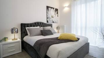 Apartemen, 2 kamar tidur, balkon, pemandangan kota | 2 kamar tidur