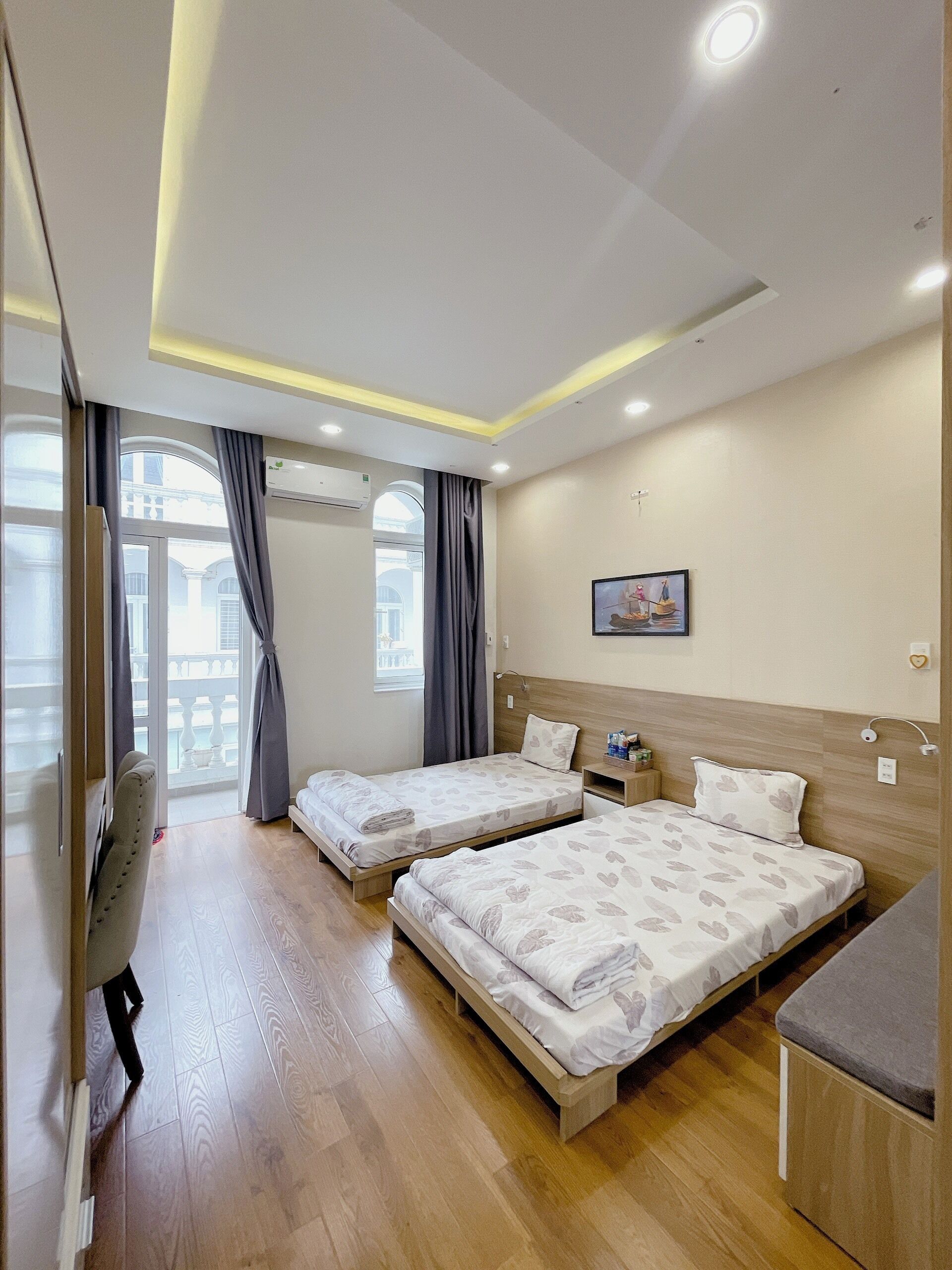 Apartment, 2 Schlafzimmer, Stadtblick