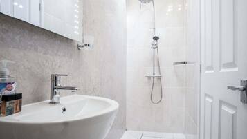 Shower, hair dryer