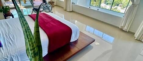 2 chambres, fer et planche Ă repasser, Wi-Fi gratuit, draps fournis