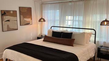 1 bedroom, WiFi (free), bed sheets