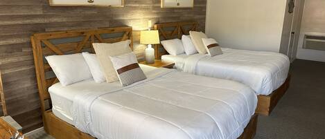 Premium bedding, individually decorated, individually furnished, desk