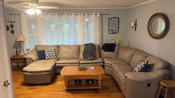Smart TV, DVD player, video library
