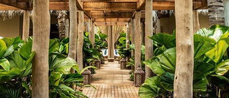 Enceinte de l’hébergement