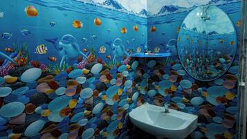 坐浴桶、提供毛巾、番梘、廁紙