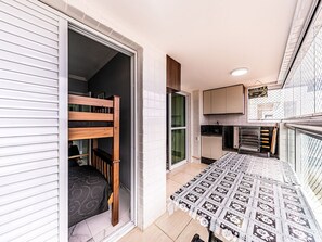 Apartment | 2 bedrooms, iron/ironing board, free WiFi, bed sheets - CANTINHO DA FAMÍLIA  (Praia Grande)