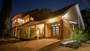 Fassade der Unterkunft