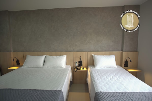 Standard Triple Room | Laptop workspace, free WiFi, bed sheets - GoldMen Express Cianorte (Cianorte)
