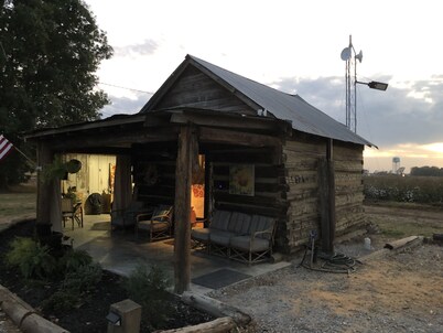 Sunset Log Cabin
