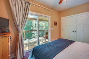 2 habitaciones, tabla de planchar con plancha, wifi y ropa de cama