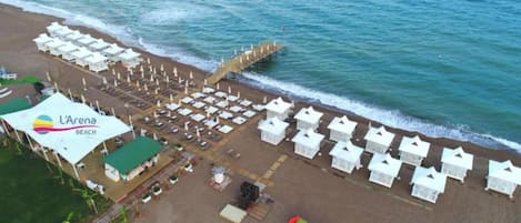 Servicio gratuito de transporte a la playa