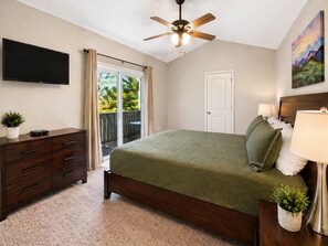 2 bedrooms, iron/ironing board, free WiFi, bed sheets