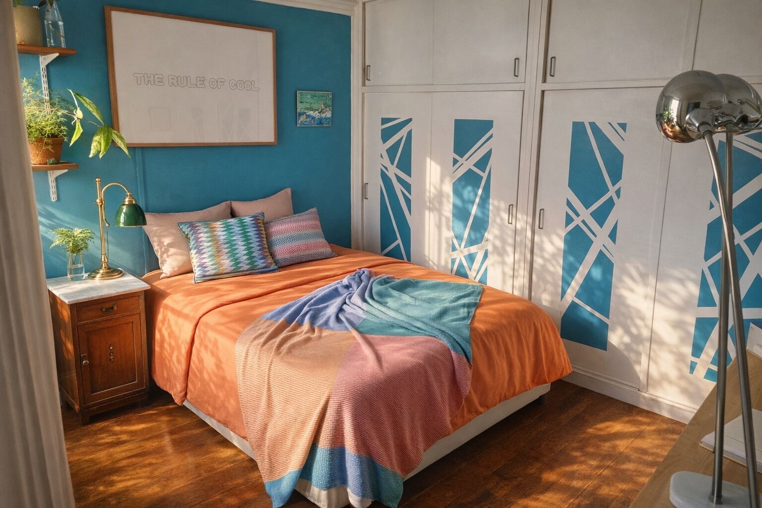 2 slaapkamers, een strijkplank/strijkijzer, gratis wifi, beddengoed